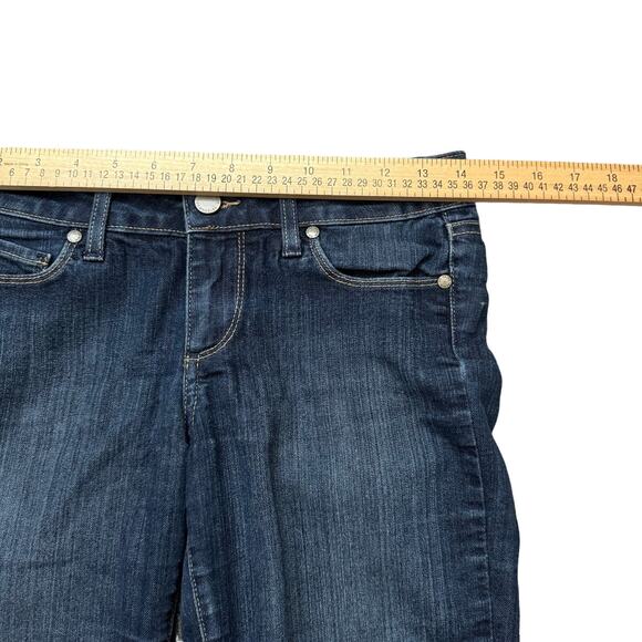 Paige Jeans Women's Size 26 Skyline Skinny Stretch Mid Rise Blue Denim - Picture 10 of 12